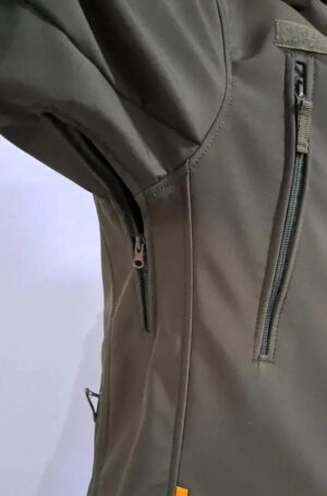 Куртка-вітровка Soft Shell (олива) - Зображення 2