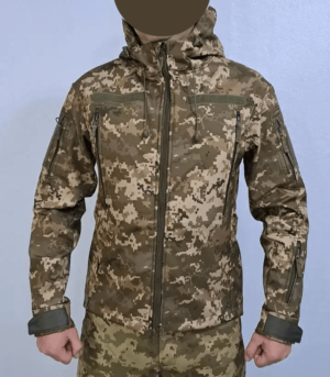 Куртка-вітровка Soft Shell (піксель)