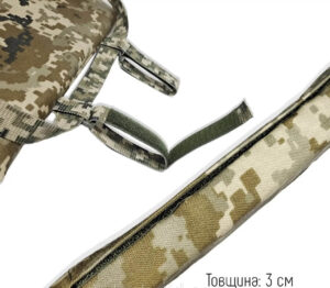 Килимок з балістичним пакетом "ЛАЙТ" тактичний | NATO STANAG 2920 V-50 = 662.6 м/с | ММ14 - Зображення 3