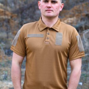 Футболка "Поло Coolmax " Койот