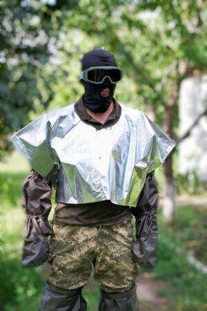 Анти-тепловізорний  комплект із захистом від тепловізора та дронів темно-зелений хакі - Зображення 7